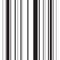Seamless black and white stripped barcode pattern