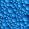 Seamless Blue Bubble Pattern