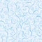 Seamless blue floral porcelain china background