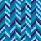 Seamless blue herringbone chevron zig zag pattern background