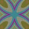 Seamless blue knitted pattern