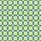 Seamless Blue and Lime Vintage geometric diagonal block pattern