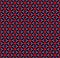 Seamless blue pattern with original polygons