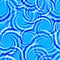 Seamless Blue Whirl Pattern