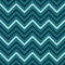 Seamless blue and white pattern of solid and dashed zigzag lines