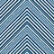 Seamless blue-white shibori pattern. Horizontal stripes zig zag. Print for textiles drawn by hand. Doodle horizontal pattern,