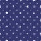 Seamless blue and white stars moon baby night background