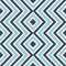 Seamless blue zigzag rhombus stripes pattern
