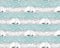 Seamless boat and sea pattern. Cute background for