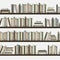 Seamless books, seamless pattern with books, library bookshelf, library, bookstore, books on a shelves in library, flat books,