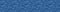 Seamless Border Texture of Pixel Denim Blue Melange Marl Blend. Variegated Indigo Dye Color Banner Edging. Dense Pixelated Noise.