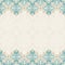 Seamless border vector ornate in Eastern style. Islam pattern