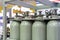 Seamless bottle group for storage oxygen argon nitrogen gas and other for industrial such as welding cutting manufacturing process