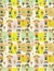 Seamless boy/girl scout pattern