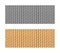 A seamless brick paving pattern set