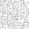 Seamless brick wall background (drawn with ink).