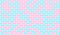 Seamless brick wall pattern. Blue and pink ceramic tile. Modern vector background.