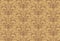 Seamless brown Damask Wallpaper pattern