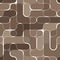 Seamless brown pattern