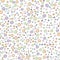 Seamless bubble abstract pattern