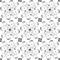 Seamless bubble dots pattern