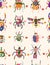 Seamless bug pattern