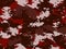 seamless burgundy camouflage texture skin pattern vector for military textile. Usable for Jacket Pants Shirt and Shorts.