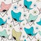 Seamless Butterfly Chair Pattern