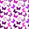 Seamless butterfly pattern