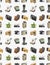 Seamless camera pattern