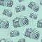 Seamless camera pattern