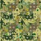 Seamless camouflage dark khaki hatched pattern.