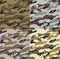 Seamless camouflage fabric pattern