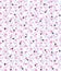 Seamless camouflage in light Pink pattern with repeating element. Polygonal mosaic series for your design. Vector