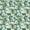 Seamless camouflage pattern, army clothing, soldier uniform background, military materials. - Vector