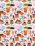 Seamless candy pattern