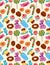 Seamless candy pattern