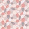 Seamless cartoon pattern with colorful stones. Vector seamless background.