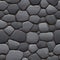 Seamless cartoon texture of an old cobblestone roadway