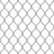 Seamless chain link fence background.