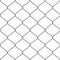 Seamless chainlink fence