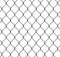 Seamless chainlink fence