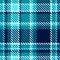 Seamless checkered blue vector pattern