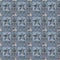 Seamless checkered kids patchwork stars pattern background