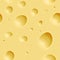 Seamless cheese textured vector background