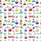 Seamless chemistry pattern.