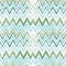 Seamless Chevron Design Pattern in Turquoise and Green