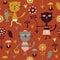 Seamless childlike pattern