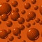 Seamless Chocolate Bubble Pattern