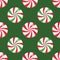 Seamless Christmas pattern with candy. Peppermint Pattern. Strawberry swirl candy seamless pattern. Perfect for fabrics, kids